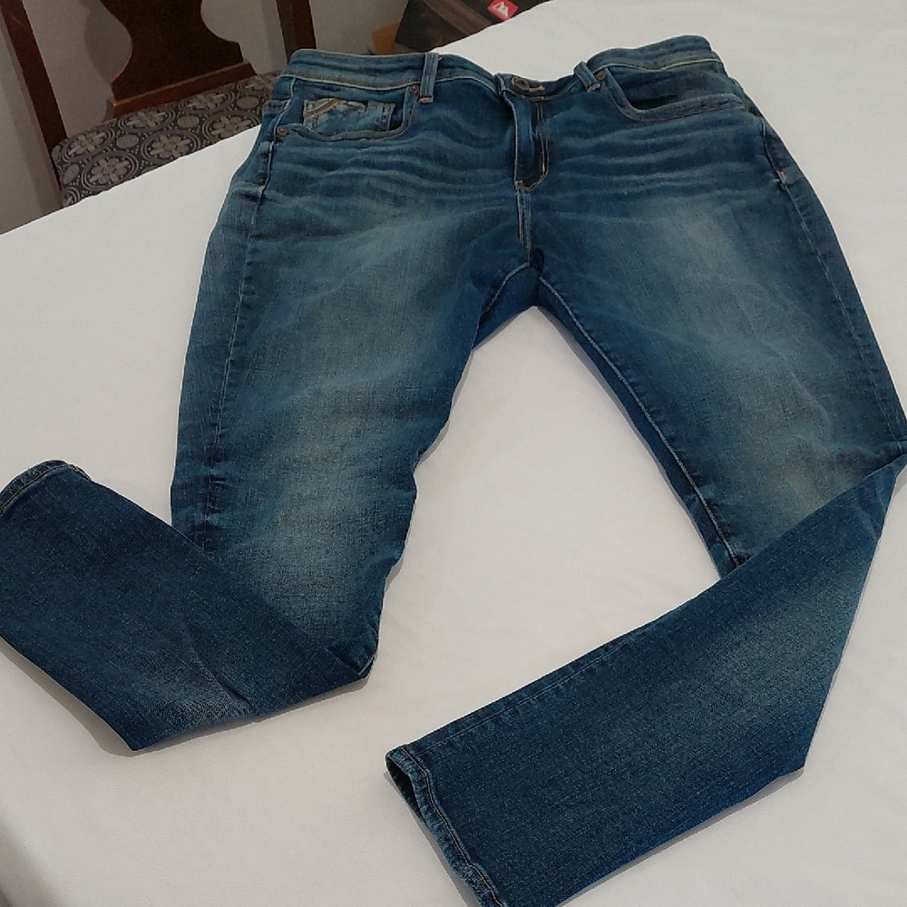 Buckle Black   Men's Skinny Jeans - Blue Denim SIZE 33